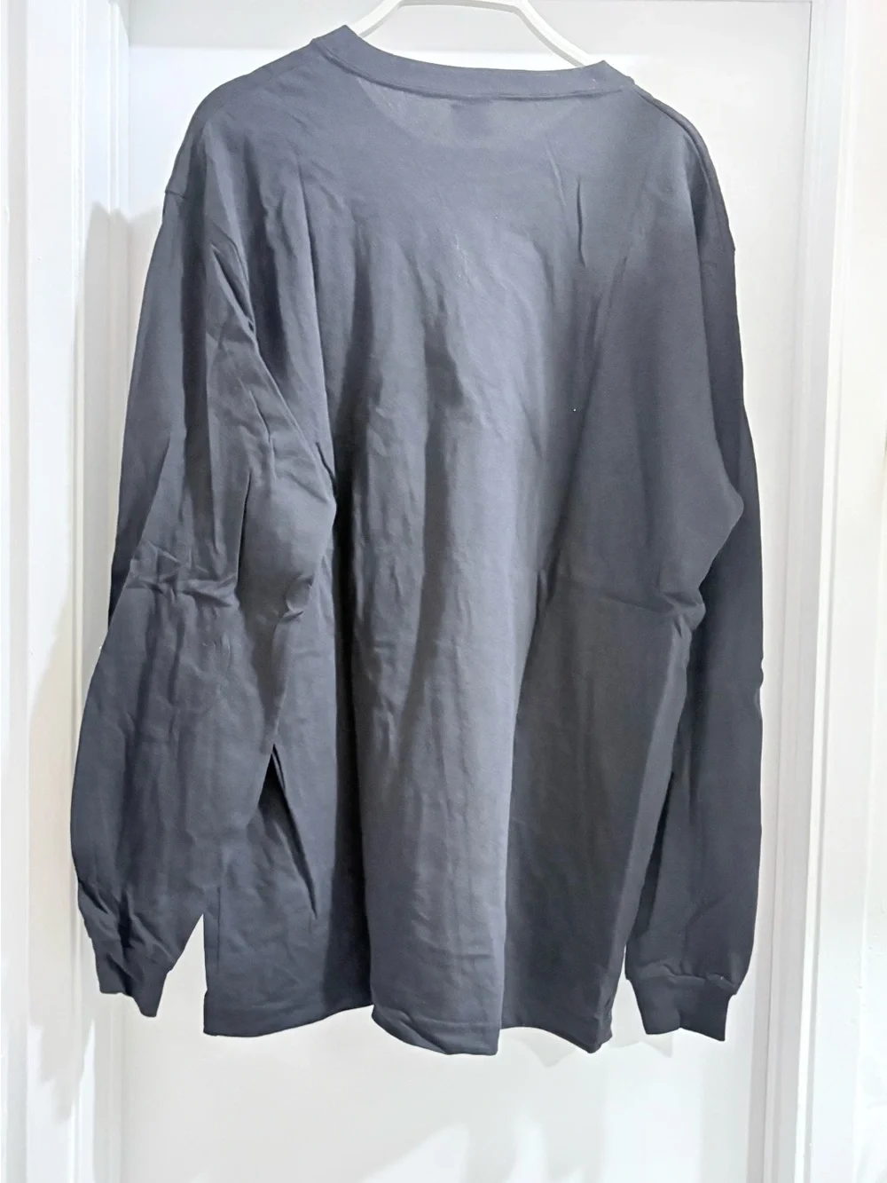 Roots Black Long-Sleeve Tee with Blue 